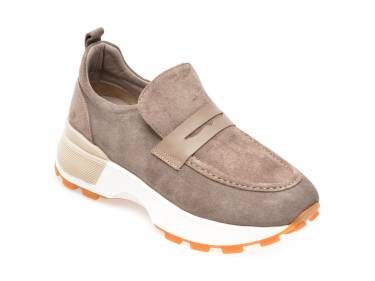 Mocasini GRYXX gri - 4597785 - din piele intoarsa