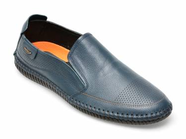 Pantofi AXXELLL bleumarin - KPC200A - din piele naturala