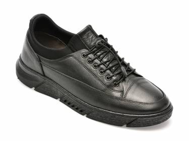 Pantofi AXXELLL negri - ER802 - din piele naturala