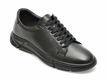 Pantofi AXXELLL negri - ER804 - din piele naturala