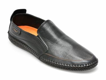 Pantofi AXXELLL negri - KPC200A - din piele naturala