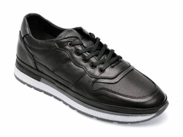 Pantofi AXXELLL negri - NV415 - din piele naturala