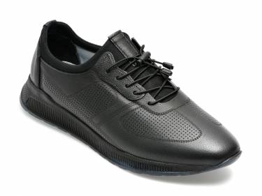 Pantofi AXXELLL negri - OY504A - din piele naturala