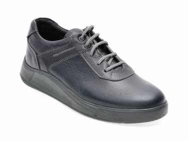 Pantofi bleumarin - 2055273 - din piele naturala