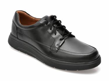 Pantofi CLARKS negri - UNABEA - din piele naturala