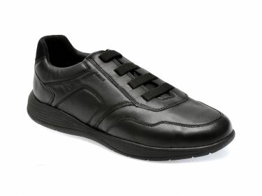Pantofi GEOX negri - U26BXA - din piele naturala