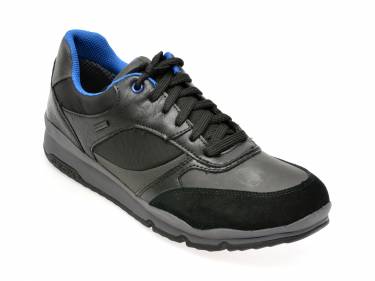 Pantofi GEOX negri - U36S7A - din piele ecologica