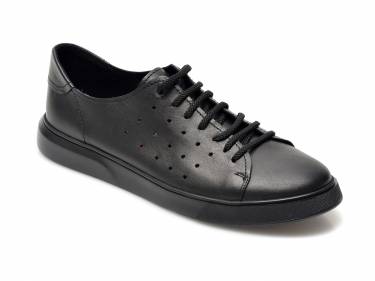 Pantofi negri - E2172 - din piele naturala