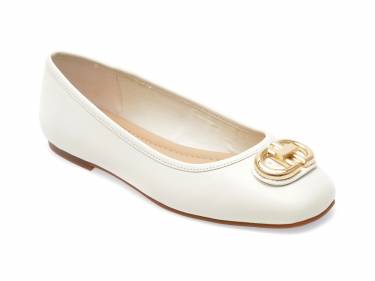 Pantofi ALDO albi - COURBE100 - din piele naturala