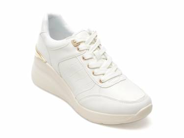 Pantofi ALDO albi - ICONISTEP110 - din piele ecologica