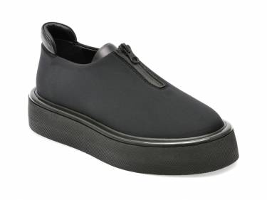 Pantofi EPICA negri - 348952 - din material textil