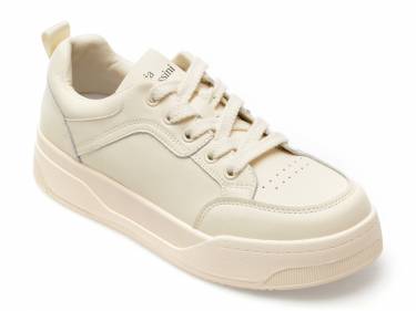 Pantofi FLAVIA PASSINI albi - 23087 - din piele naturala