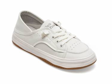 Pantofi FLAVIA PASSINI albi - 2352 - din piele naturala