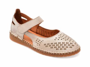 Pantofi FLAVIA PASSINI gri - V100741 - din piele naturala