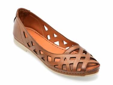 Pantofi FLAVIA PASSINI maro - 1119 - din piele naturala