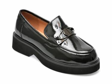 Pantofi FLAVIA PASSINI negri - W100041 - din piele naturala lacuita