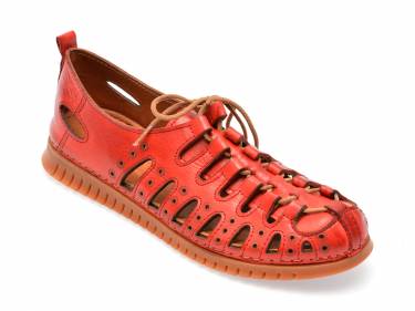 Pantofi FLAVIA PASSINI rosii - 5102 - din piele naturala