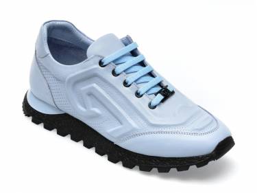 Pantofi GRYXX albastri - 82773 - din piele naturala