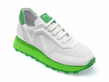 Pantofi GRYXX albi - 1187053 - din piele naturala