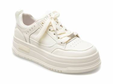 Pantofi GRYXX albi - 2357 - din piele naturala