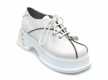 Pantofi GRYXX albi - 2911560 - din piele naturala