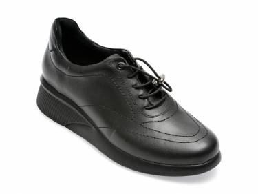 Pantofi GRYXX negri - 12029 - din piele naturala