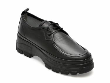 Pantofi GRYXX negri - 381715 - din piele naturala