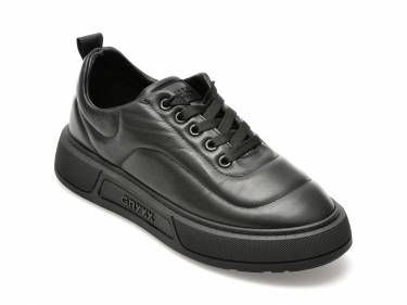 Pantofi GRYXX negri - 387341 - din piele naturala