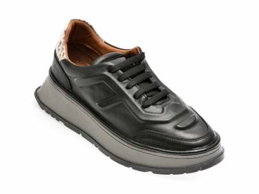 Pantofi GRYXX negri - 514056 - din piele naturala