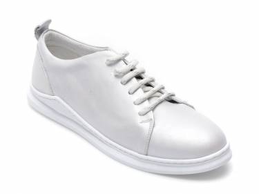 Pantofi MAGRIT argintii - 30 - din piele naturala