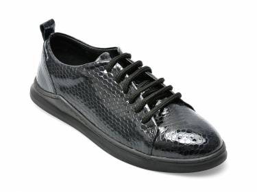 Pantofi MAGRIT negri - 30 - din piele naturala lacuita