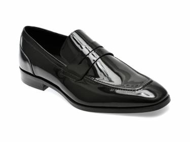 Pantofi ALDO negri - 13618344 - din piele naturala lacuita
