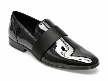 Pantofi ALDO negri - ASARIA004 - din piele ecologica lacuita