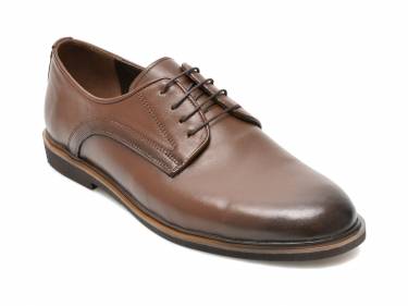 Pantofi BRAVELLI maro - 40016 - din piele naturala