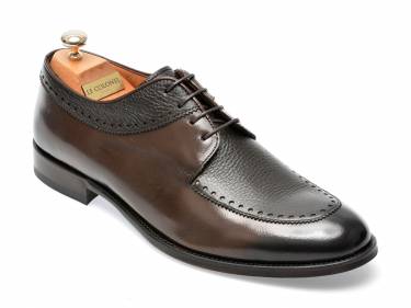 Pantofi LE COLONEL maro - 45266 - din piele naturala