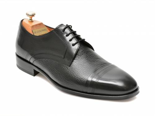 Pantofi LE COLONEL negri - 48470 - din piele naturala