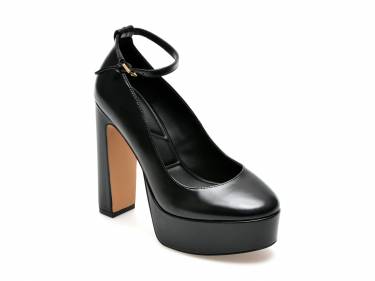 Pantofi ALDO negri - FONDA001 - din piele ecologica
