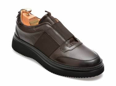 Pantofi LE COLONEL maro - 64833 - din piele naturala