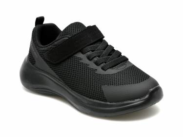 Pantofi sport SKECHERS negri - SELECTORS - din material textil
