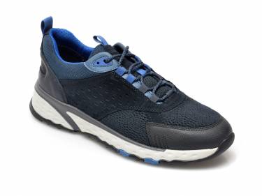 Pantofi sport GEOX bleumarin - U25ECA - din material textil