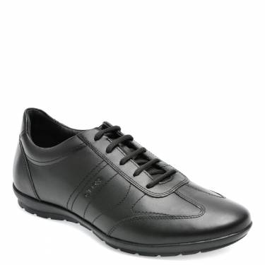 Pantofi sport GEOX negri - U74A5B - din piele naturala