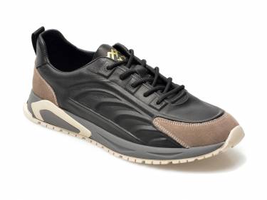 Pantofi sport GRYXX negri - 21933 - din piele naturala