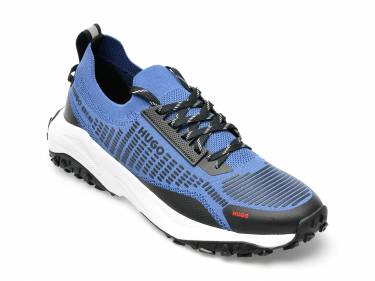 Pantofi sport HUGO bleumarin - 3055 - din material textil