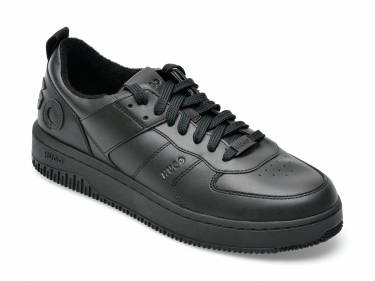 Pantofi sport HUGO negri - 405 - din piele ecologica