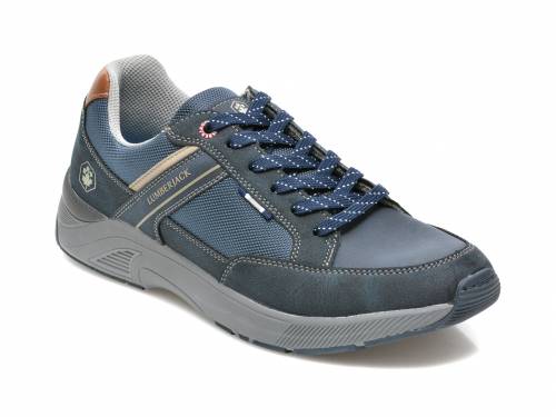 Pantofi sport LUMBERJACK bleumarin - C071001 - din material textil si piele ecologica