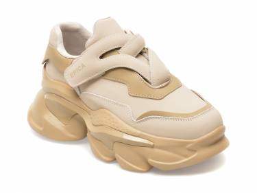 Pantofi EPICA maro - 816 - din piele naturala