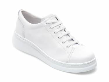 Pantofi sport CAMPER albi - K200508 - din piele naturala