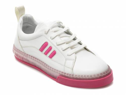 Pantofi sport ILVI albi - 164 - din piele naturala