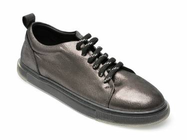 Pantofi sport MAGRIT negri - 31 - din piele naturala lacuita
