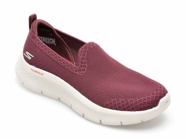 Pantofi sport SKECHERS visinii - GO WALK FLEX - din material textil